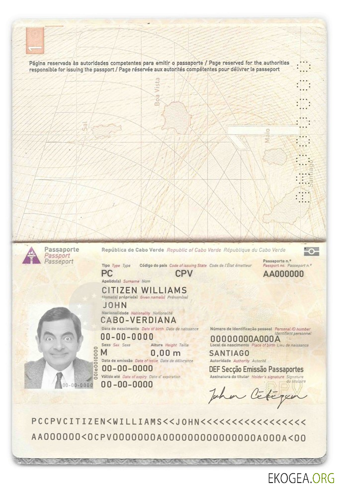 Passeport cap verdien